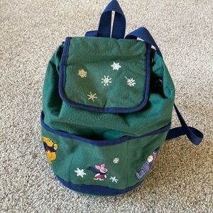 Vintage Disney Winnie the Pooh backpack, Embroidered